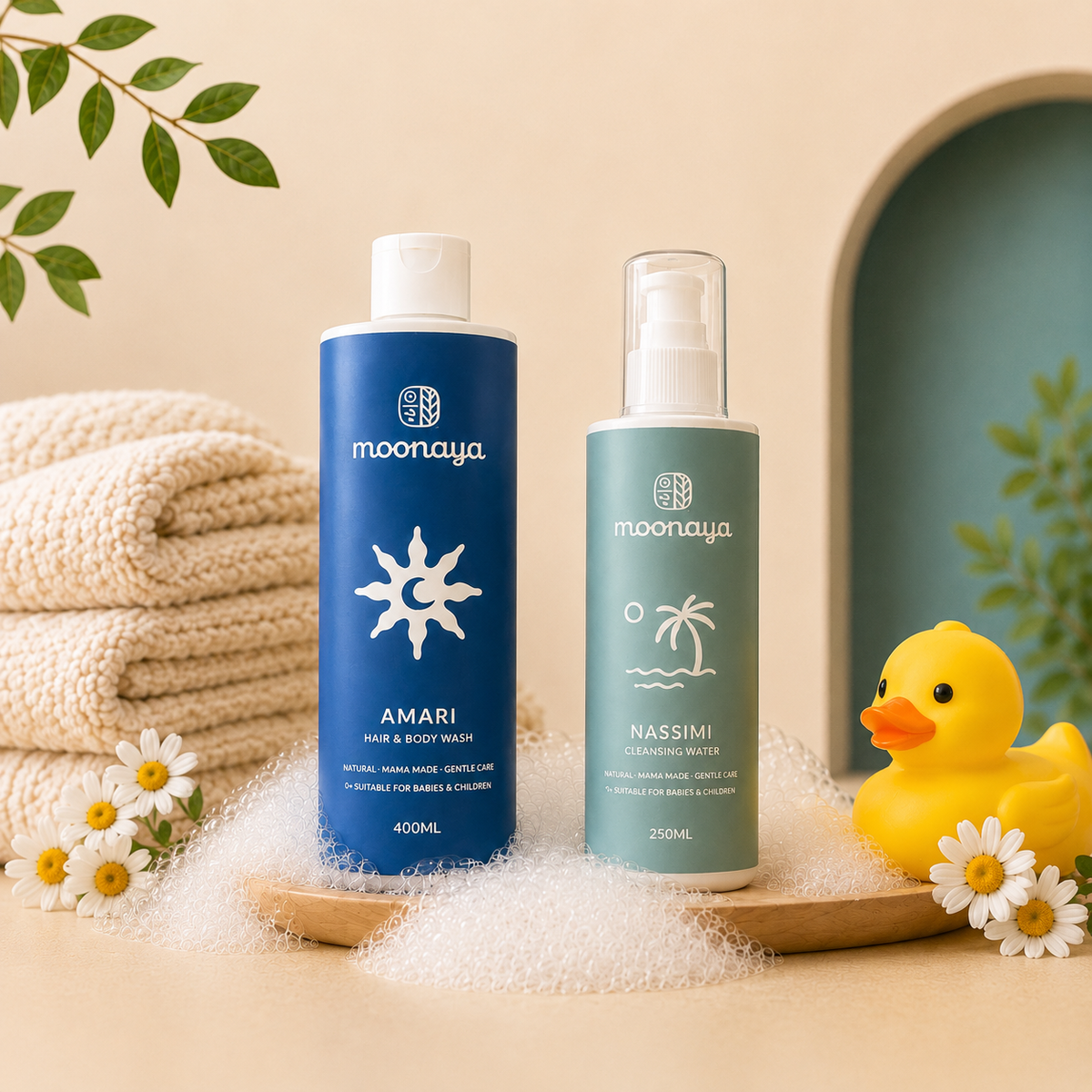 BATH TIME ESSENTIALS