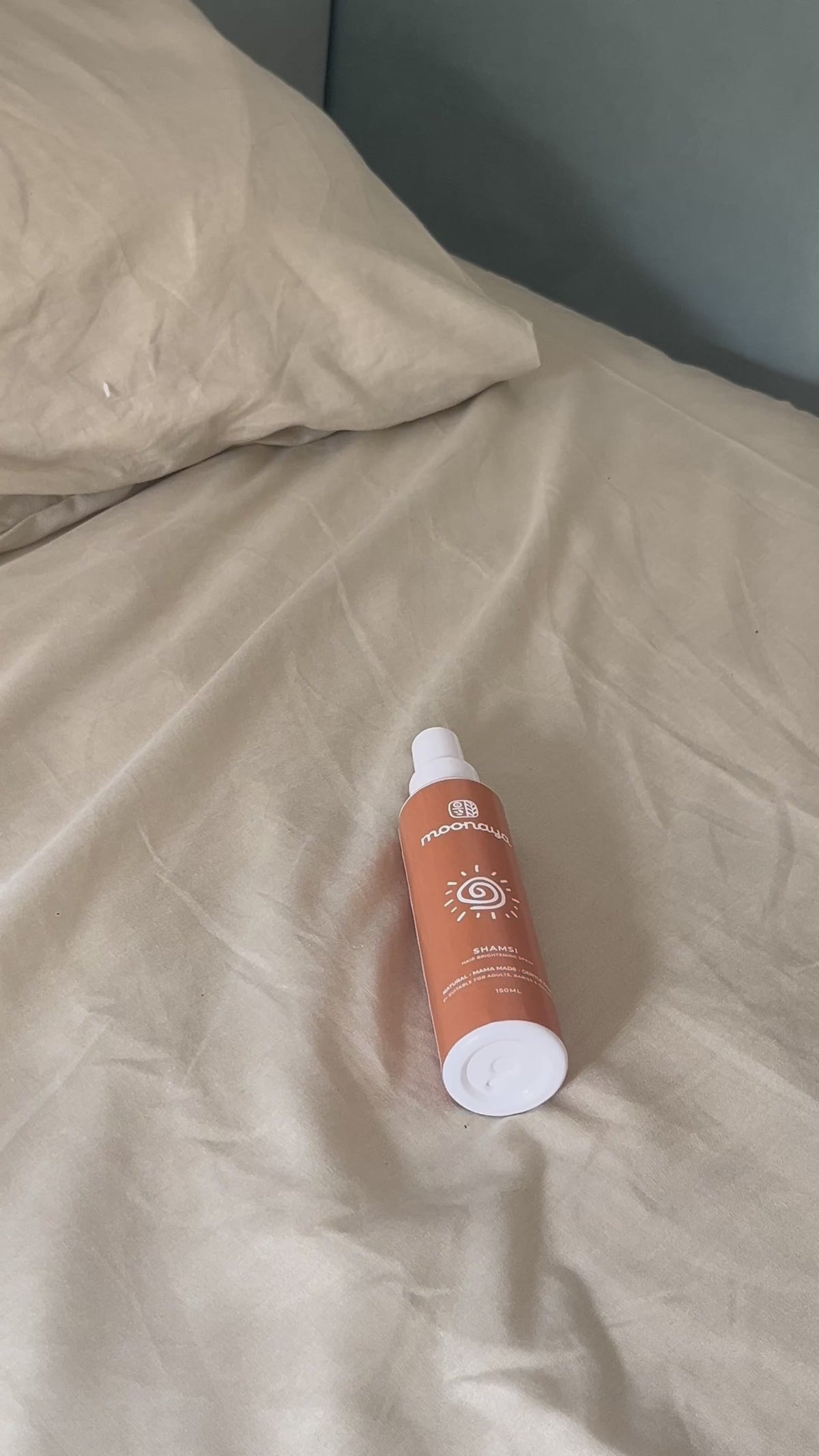 Snippet Video of Shamsi on Bed